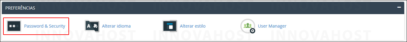 cPanel > Preferências